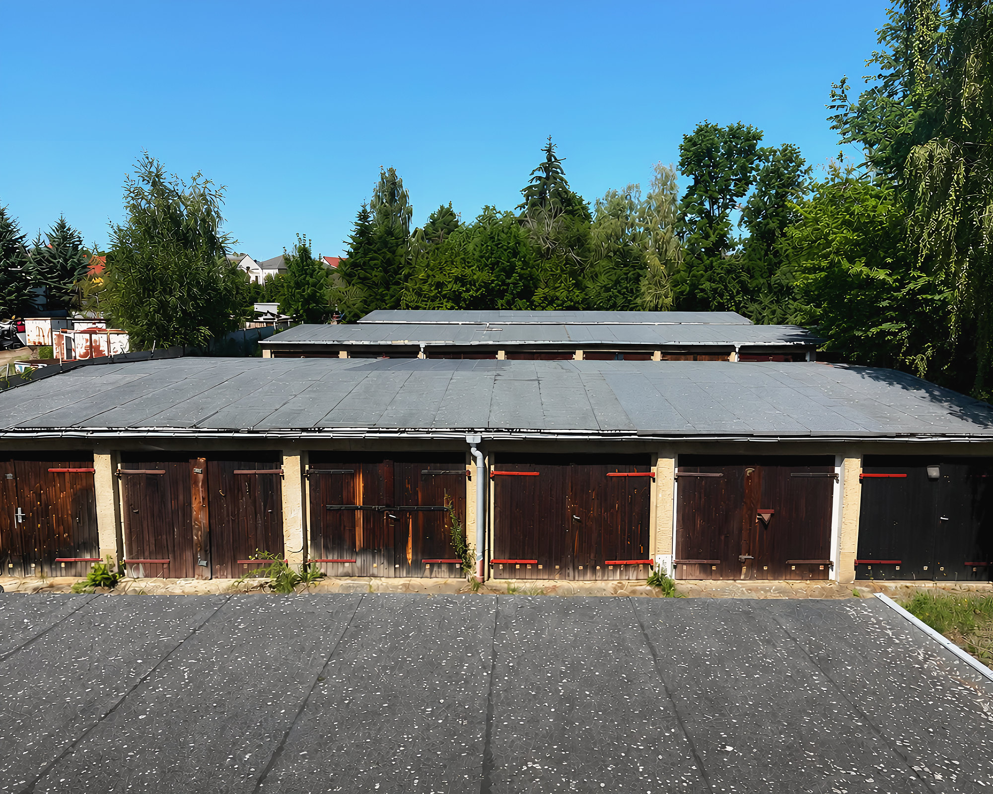 Garagenhof in Colditz